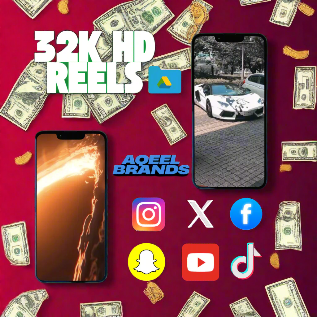 32,000 Reels Bundle 1080p (DRIVE ACCESS)